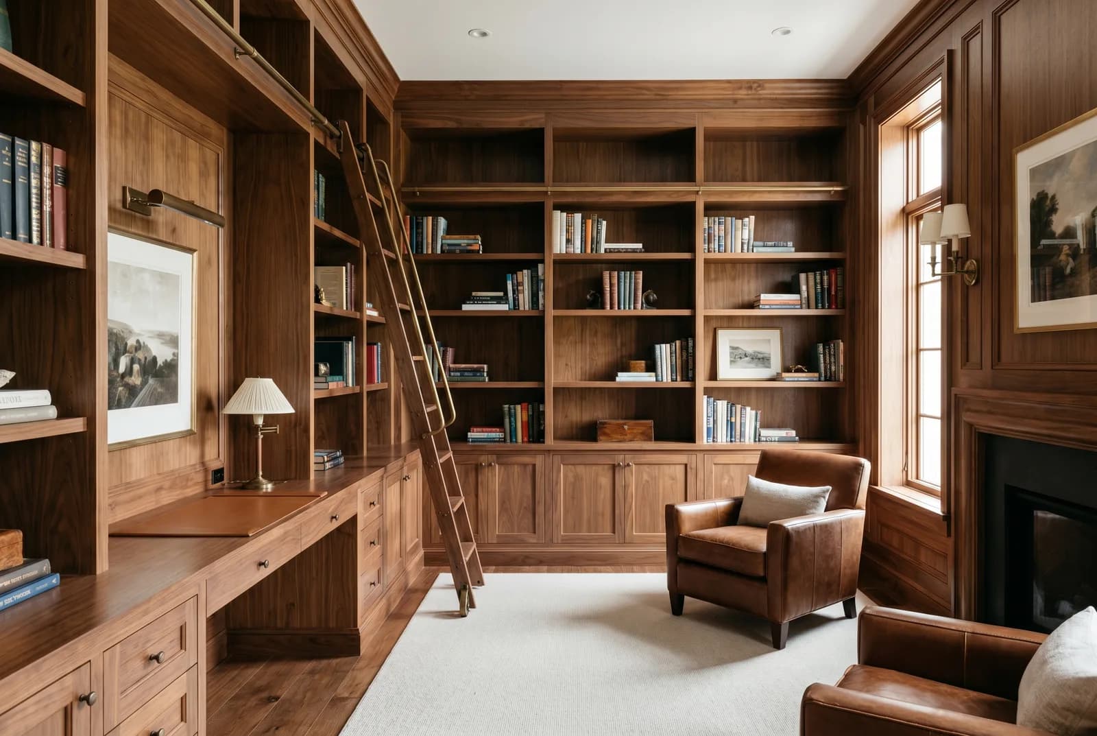 Custom Desks & Home Libraries